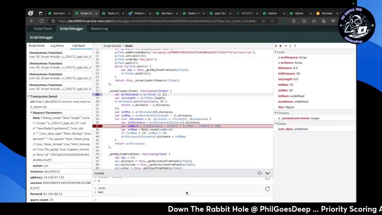 The Rabbit Hole: Priority Scoring API