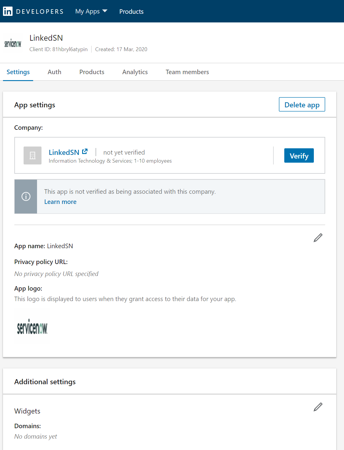 Servicenow And Linkedin Integration(OAuth)