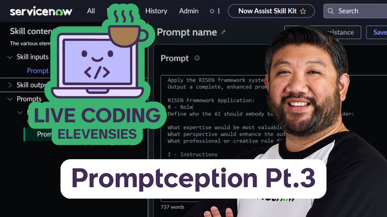 Now Assist Skill Kit - Live Coding Elevensies with Earl Duque