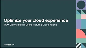 Demo - Reduce your Cloud Spend with Cloud Insights
