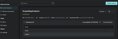 Using Neo4j and Claude Desktop - chat with ServiceNow scoped application