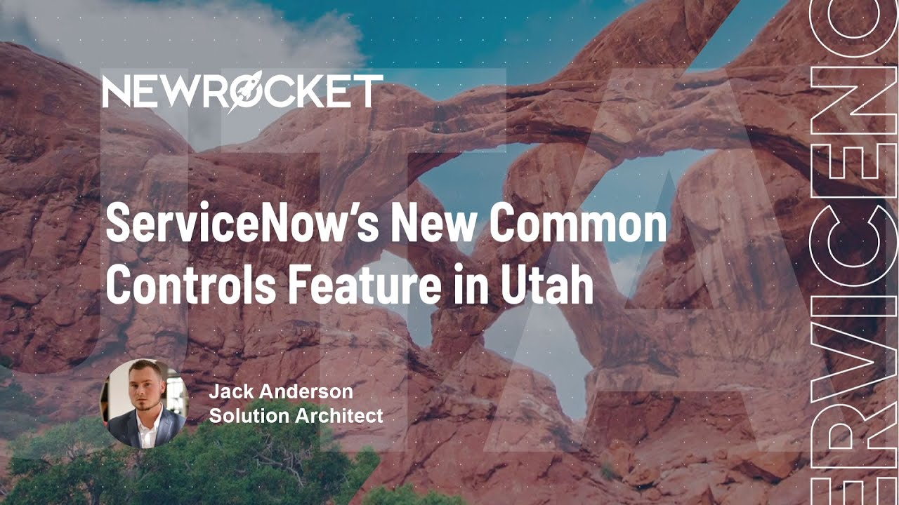 New Common Controls Feature in the ServiceNow Utah Release