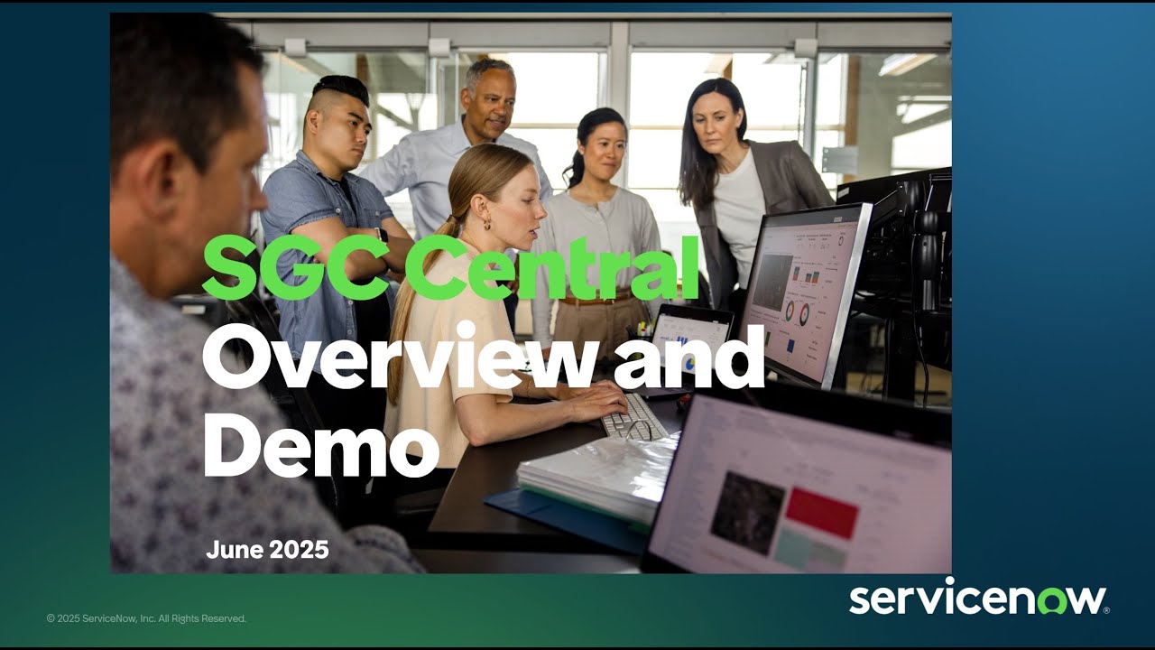 SGC Central Overview and Demo