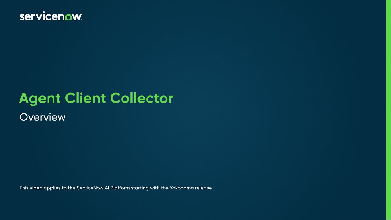 Agent Client Collector | Overview