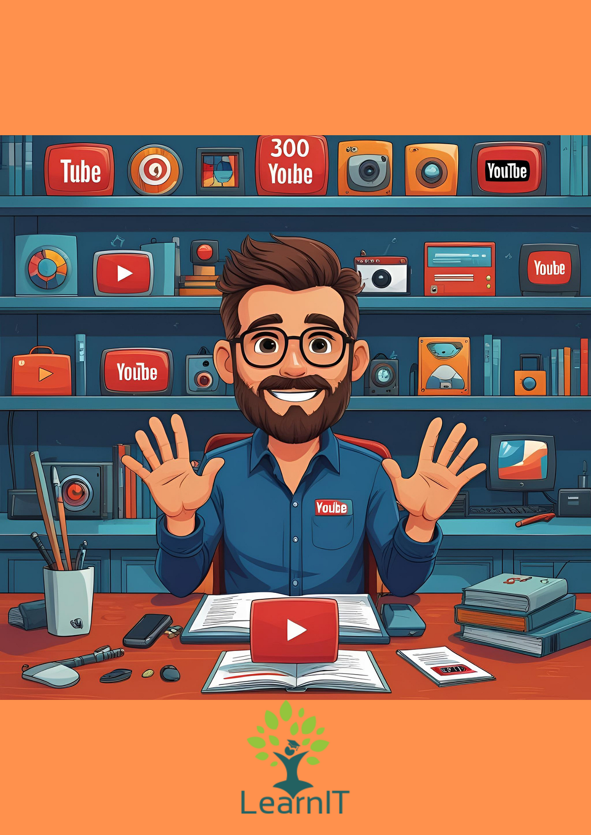 LearnIT300 Videos Completion on my YouTube Channel