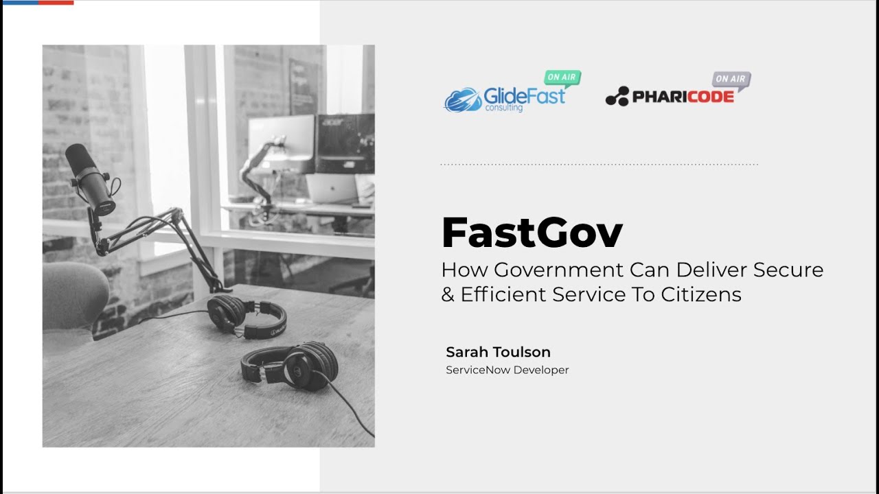 FastGov: How To Deliver Secure and Efficient Government Services to Citizens | Pharicode On Air