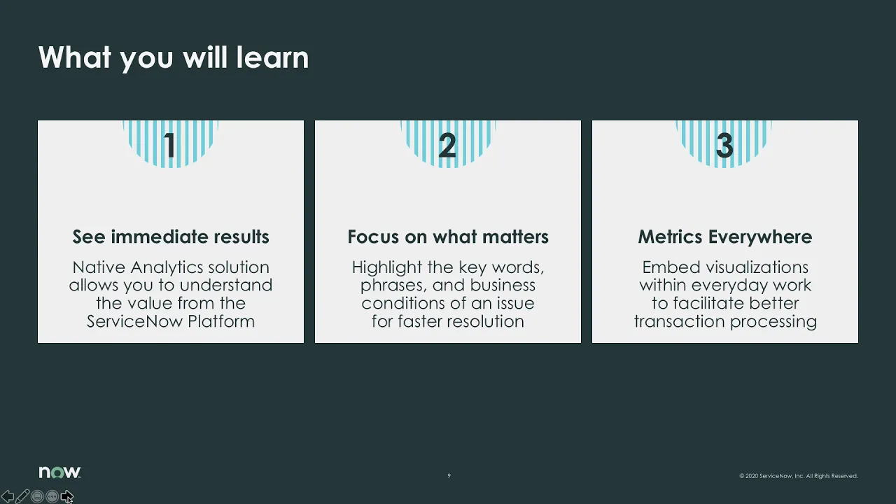 K20 Course | Jump-start your Performance Analytics journey