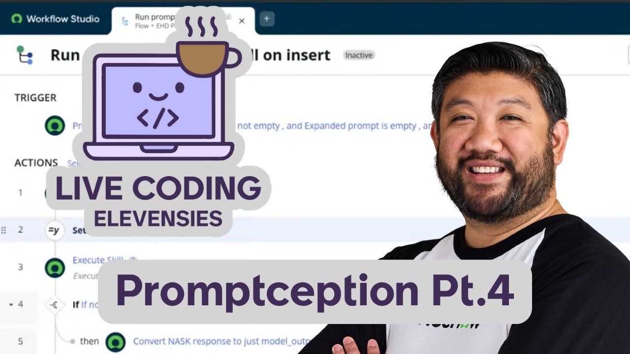 Wrapping up the Promptception App - Live Coding Elevenses with Earl Duque