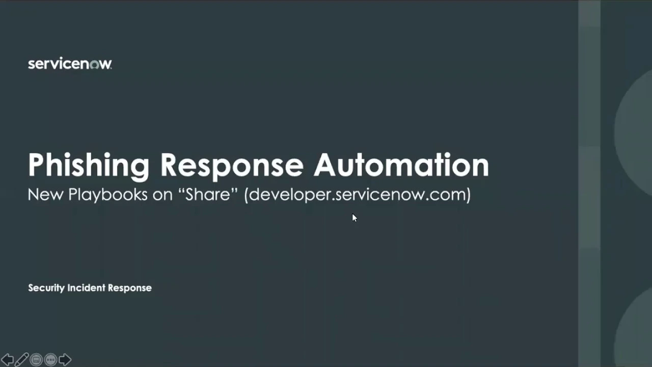 New playbooks for the automation of phishing response - Game changers.