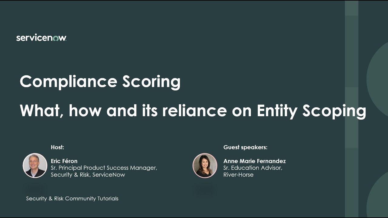 Compliance Scoring: a powerful feature that explains the importance of Entities.