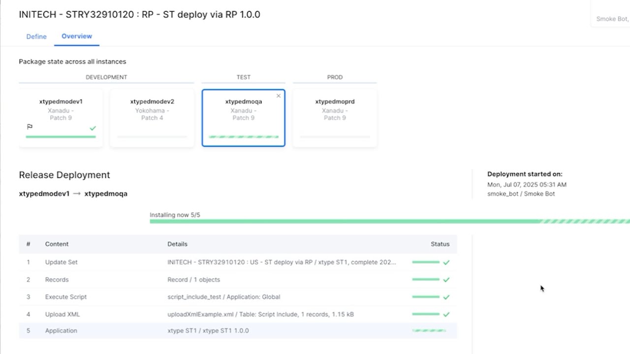 xtype Orchestration: Automate ServiceNow Releases from Chaos to Control