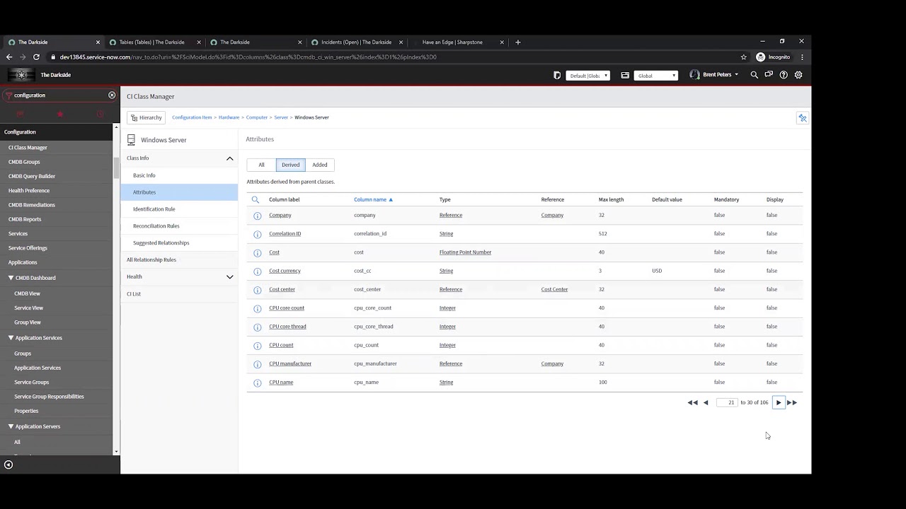 2X9 CMDB Part 2 - CMDB Structure and Layout