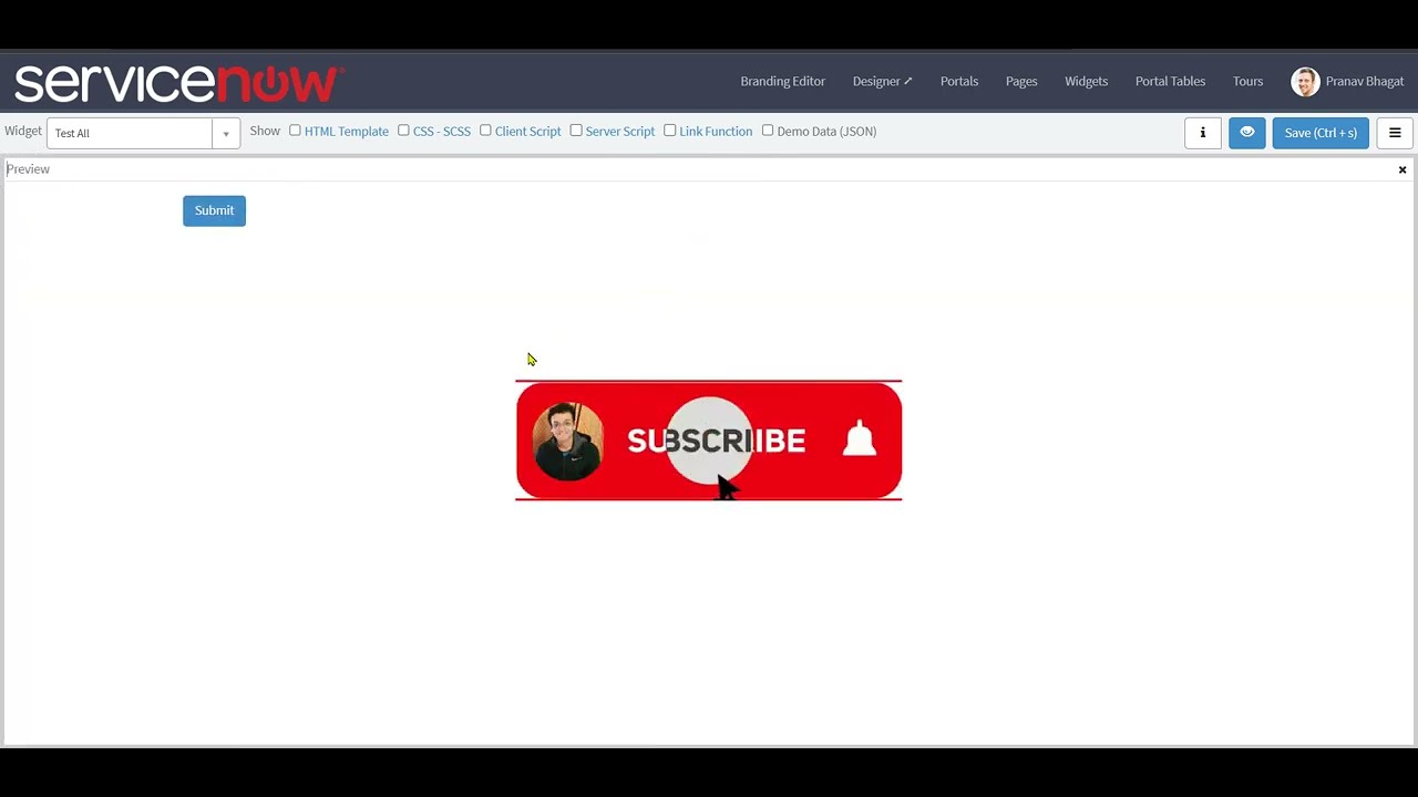 ServiceNow : Annoying Button Tutorial