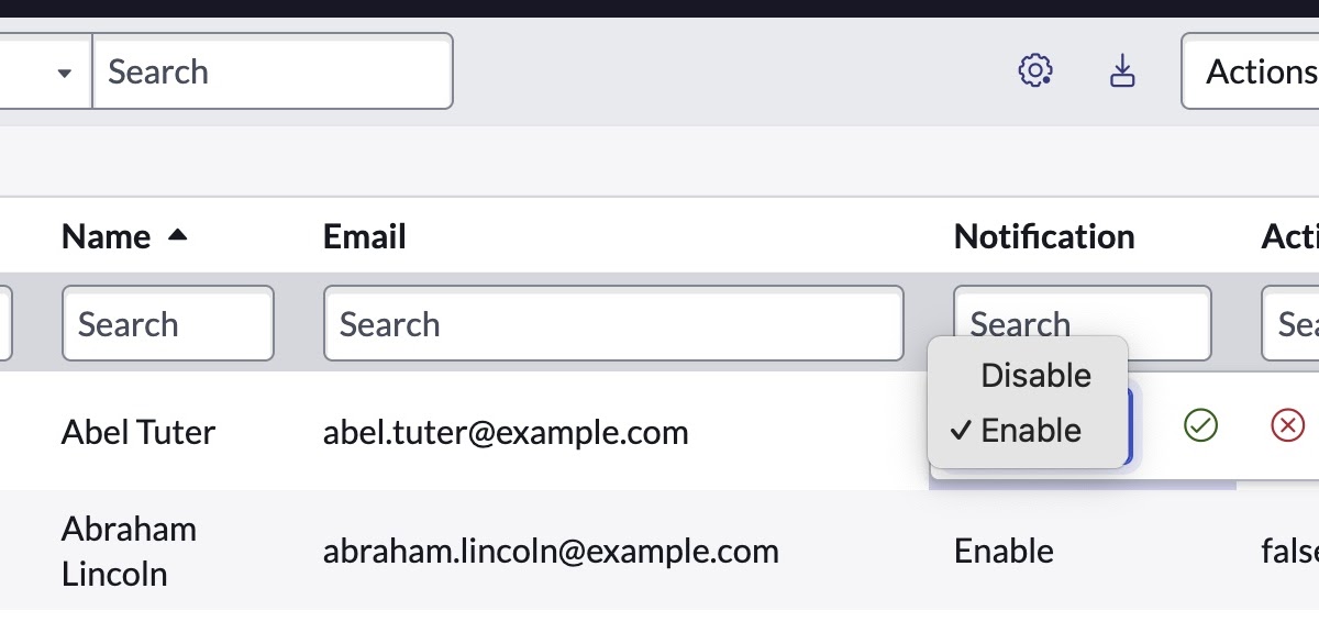 ServiceNow Switching Email Notifications On/Off for Single User