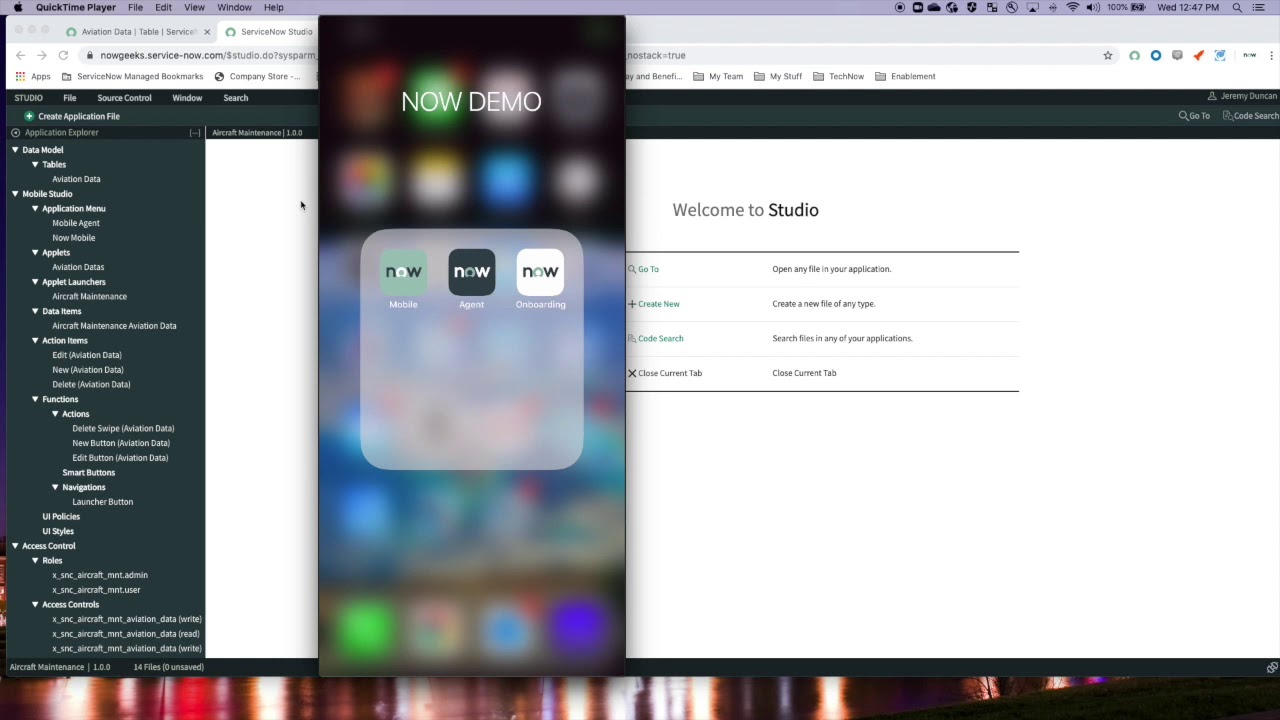 Now Mobile - App Creation - Part 2