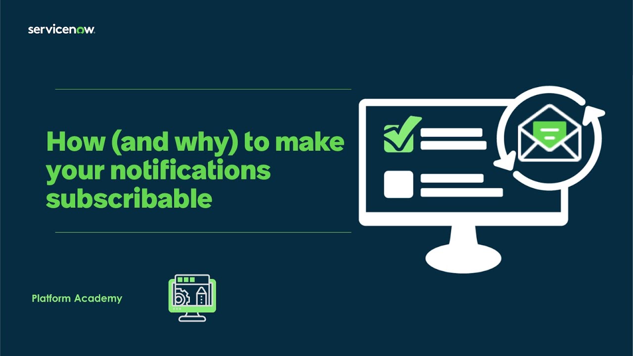 Platform Academy: How and why to make your notifications subscribable