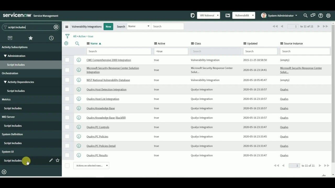 Configure NVD Auto-Update Vulnerability Response Servicenow Tutorial by:: Dhruv Gupta