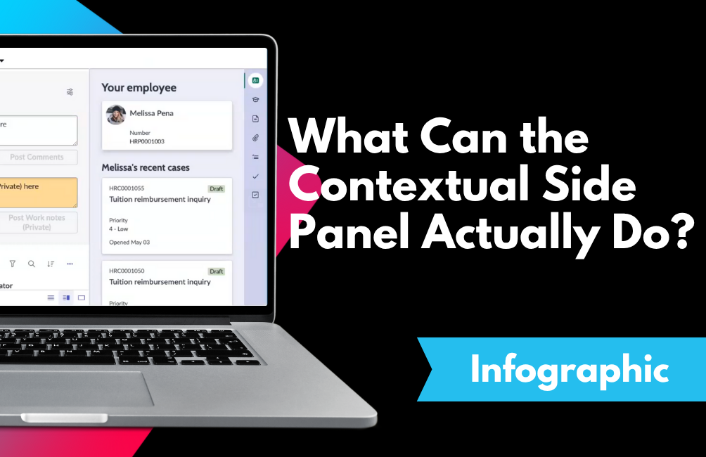 What can the Contextual Side Panel actually do? (in HR Agent Workspace)
