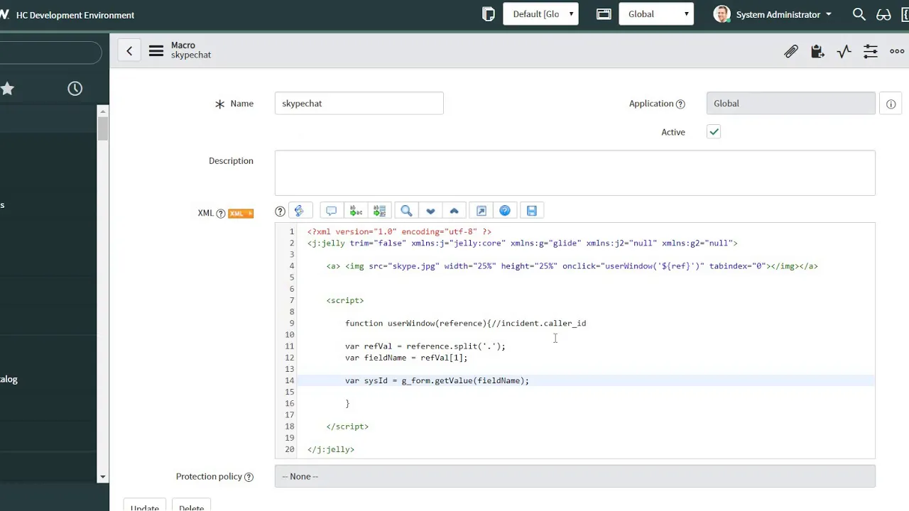 ServiceNow integration with Skype, Microsoft Teams