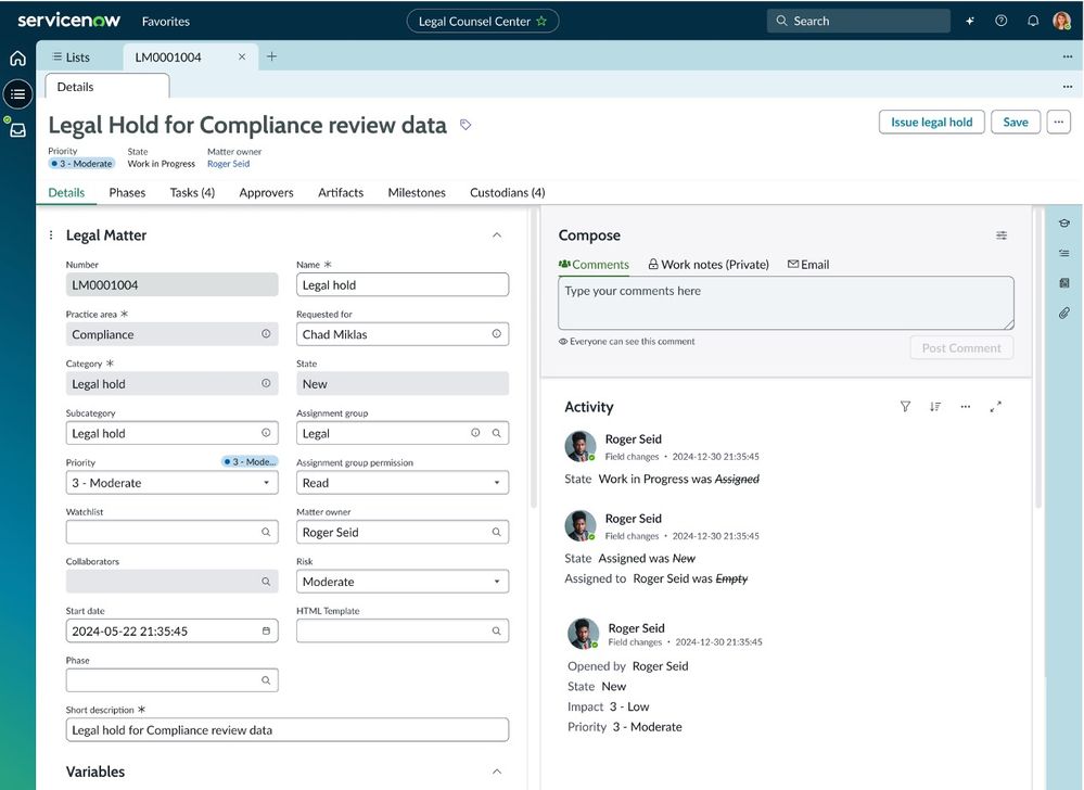 Introducing Legal Hold Notification for LSD!