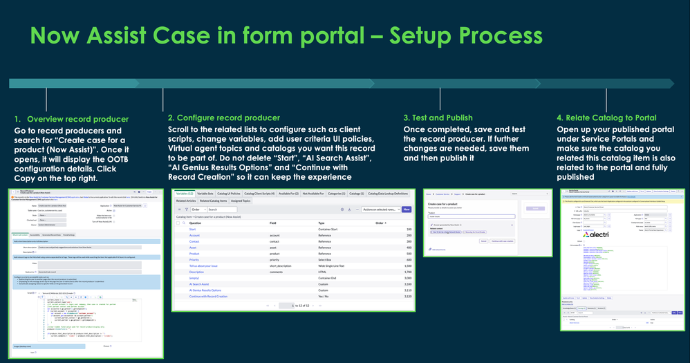 Now Assist for CSM in Portal Case Form