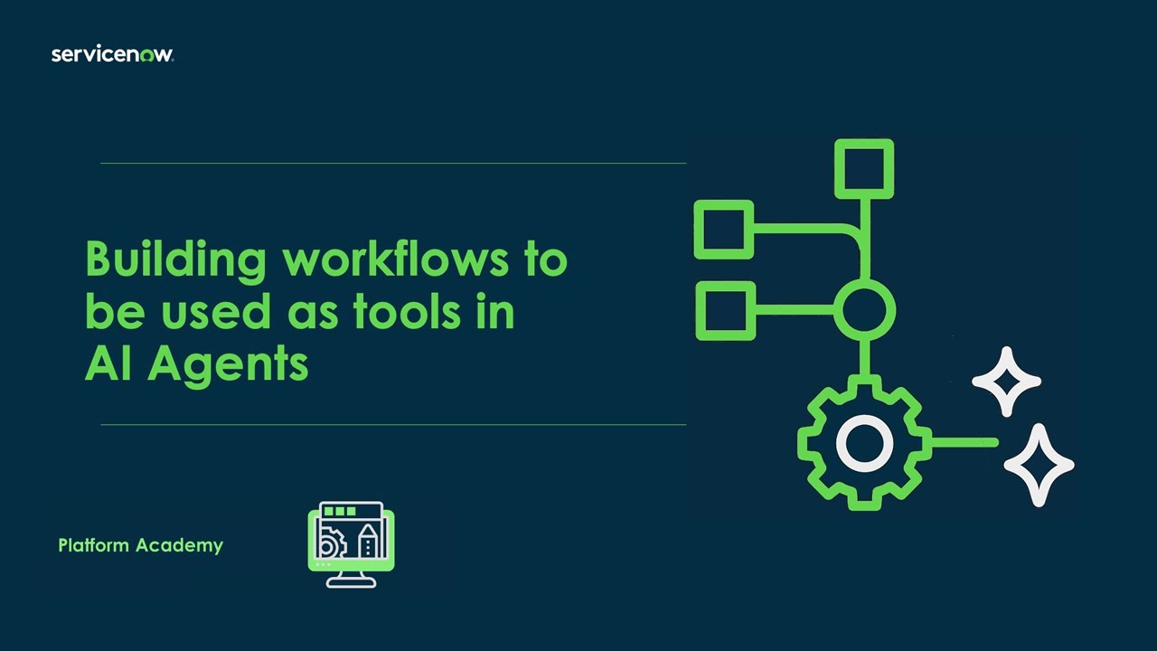 Platform Academy: Building workflows to be used as tools in AI Agents