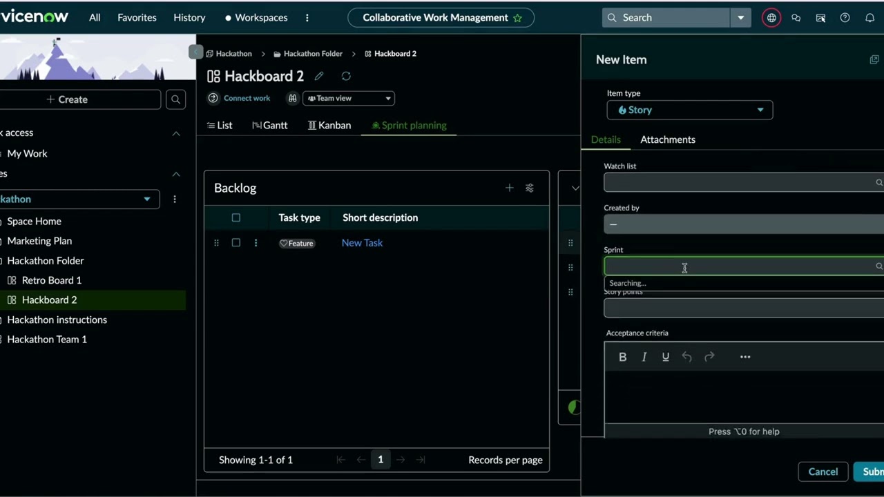 ServiceNow: Newest Collaborative Work Management features