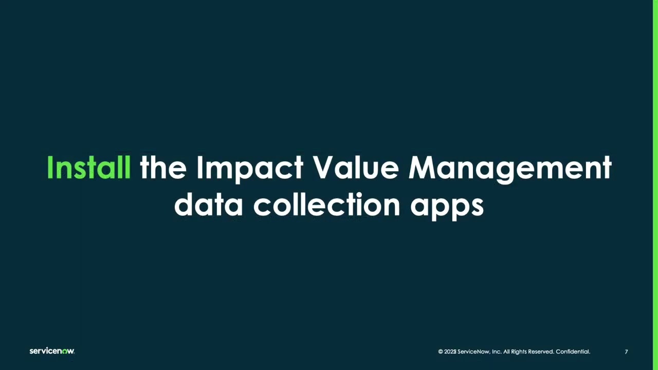 Impact Value Management - Data Collection Apps Demo for Impact Delivery Instance Customers