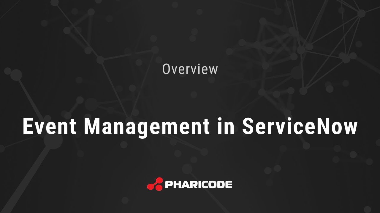 Share The Wealth: How To Use Event Management in ServiceNow