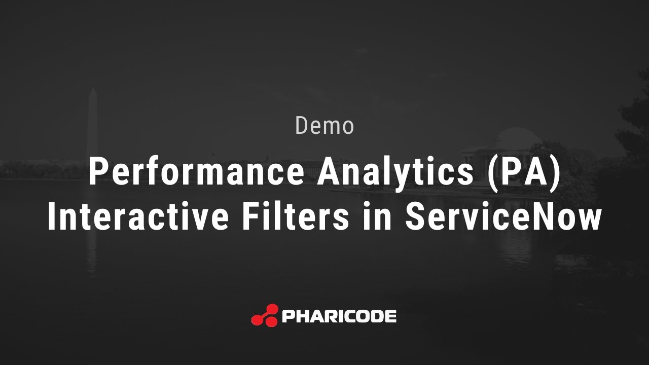 Share The Wealth: How To Use Performance Analytics Interactive Filters in ServiceNow (Demo)