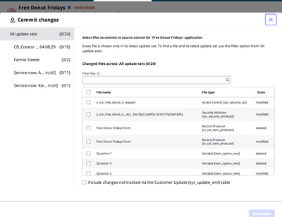 ServiceNow Studio – Zurich Store 1 Update