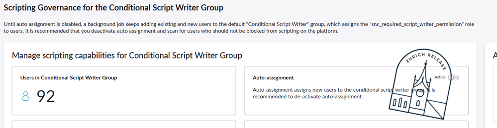Scripting Governance Tool