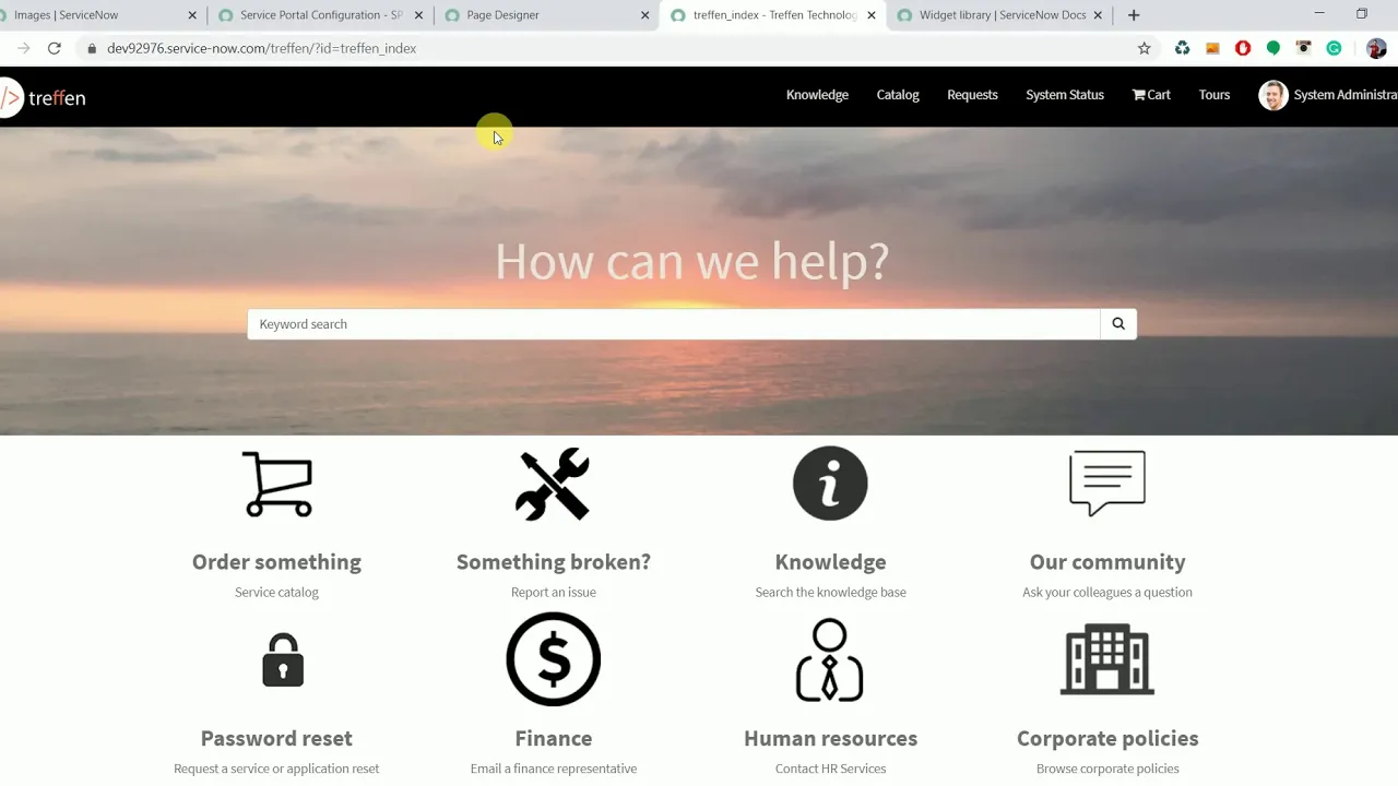 Session Two - Video 1 | Service Portal basics |ServiceNow tutorial BY :: Dhruv Gupta