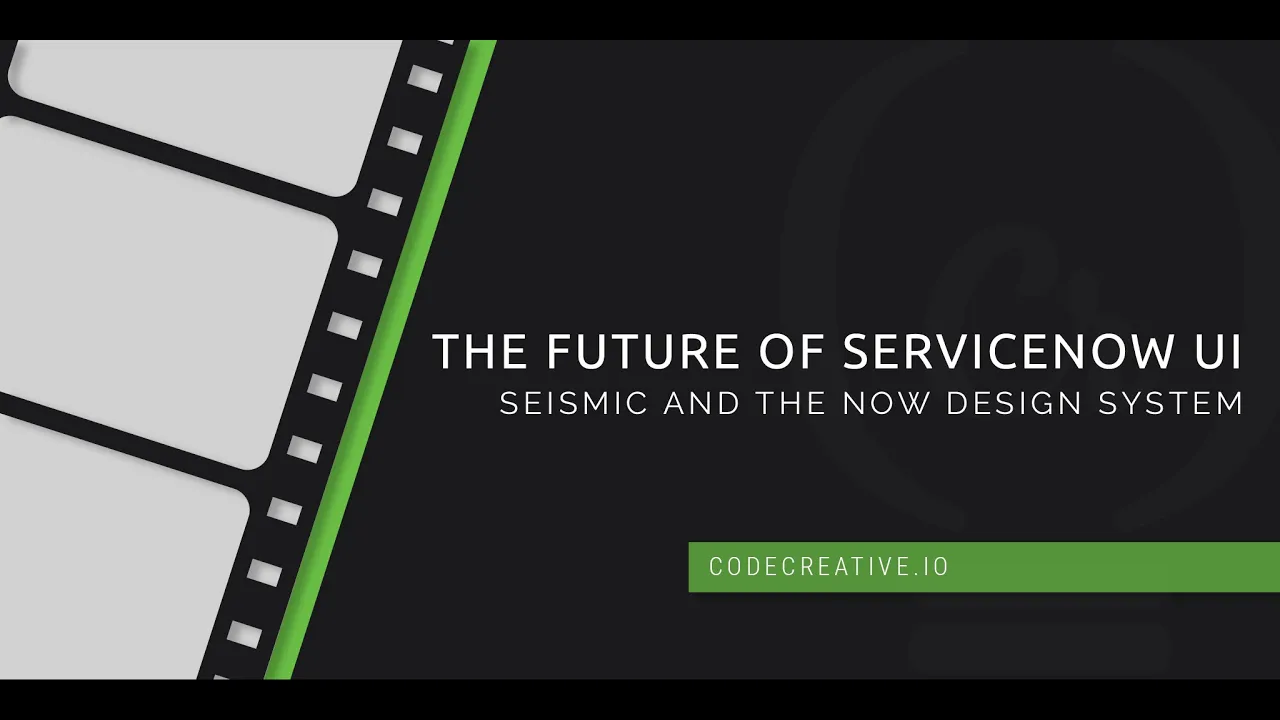 The Future of ServiceNow UI: Seismic and the Now Design System