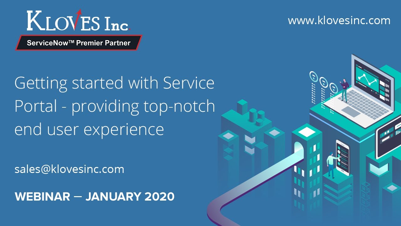 Getting started with Service Portal - providing top-notch end user experience