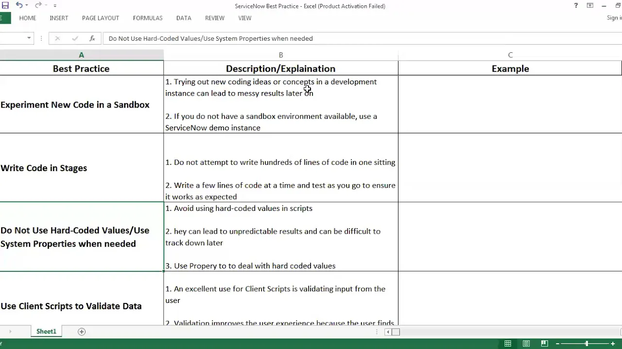 ServiceNow Scripting Best Practices   Part 2