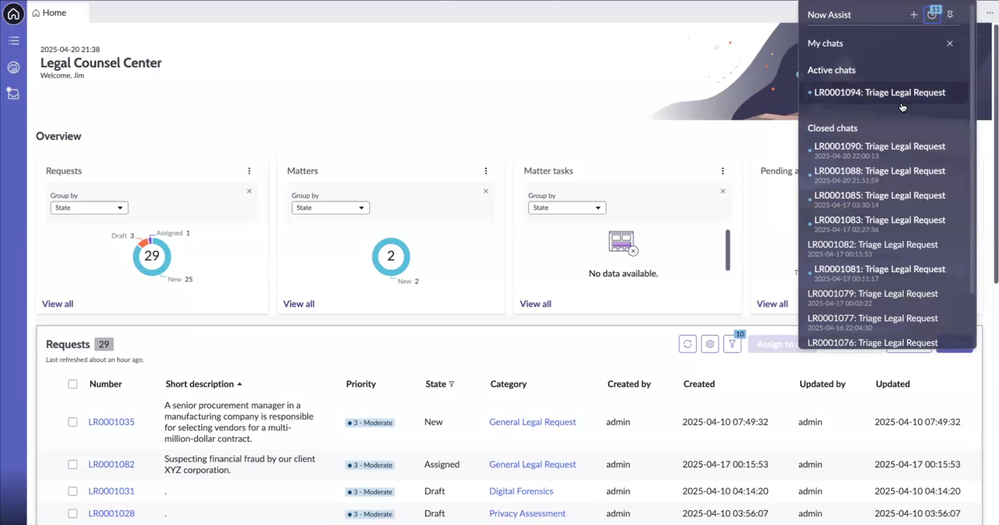 AI Agent: Triage Legal Requests saves legal time by routing requests to the right team