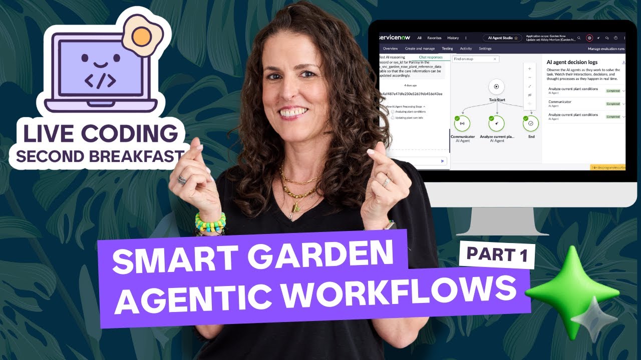 Live Coding Second Breakfast: IoT + AI Agents = Automation in full bloom