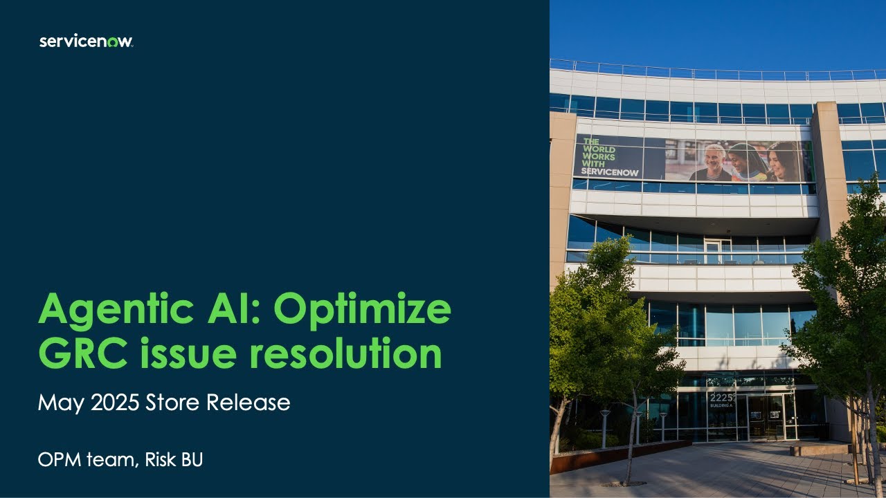 Agentic AI: Optimize GRC issue resolution