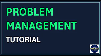What is Problem Management in ServiceNow |  ServiceNow Problem Management Process