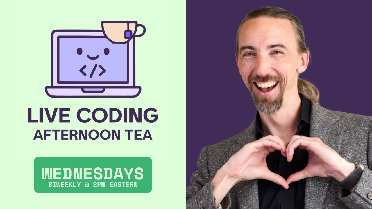 Live Coding Afternoon Tea - with Travis Toulson