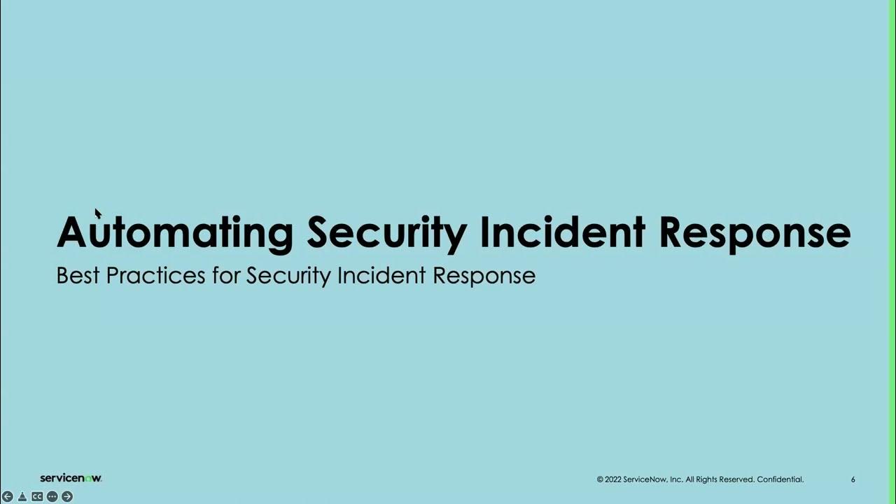 How To - Security Incident Response
