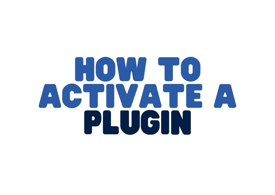 How to activate a plugin in ServiceNow