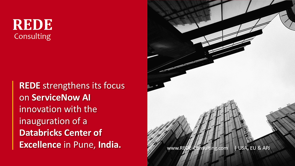 REDE Consulting establishes Databricks Center of Excellence in India.