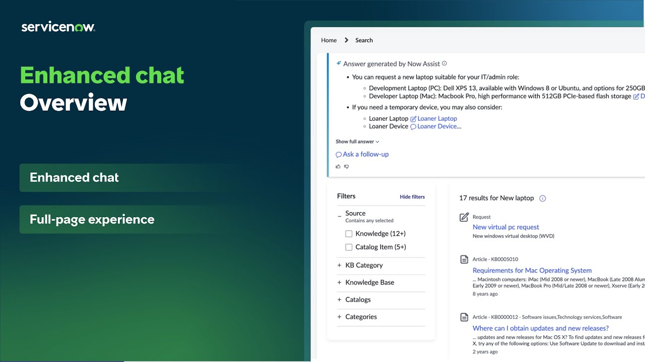 Enhanced Chat | Overview
