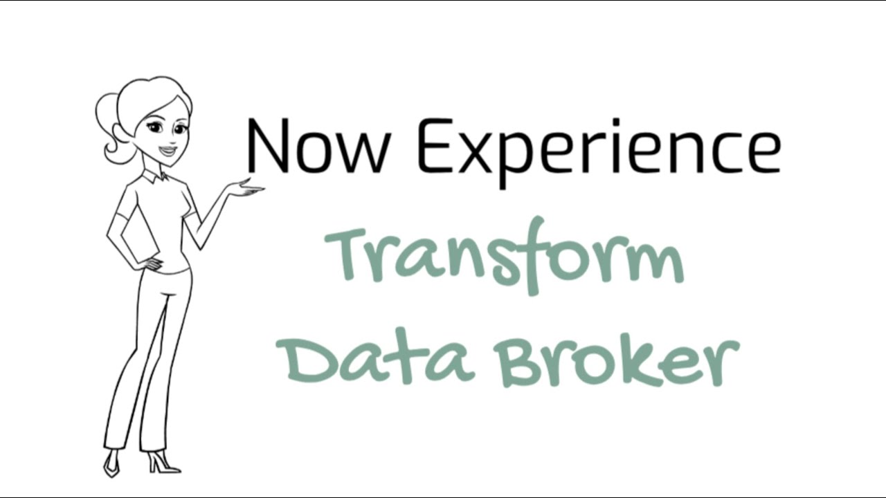 Part 28 - Transform Data Broker