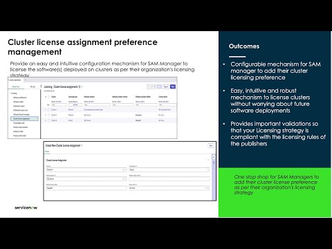 Cluster license assignment preference management​