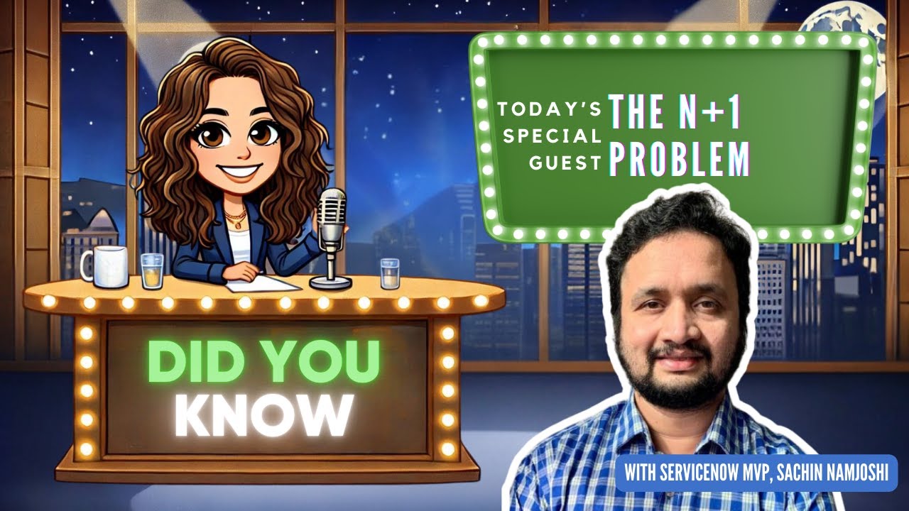 Did You Know: Solving the N+1 Problem with a DataLoader Pattern (MVP Series feat. Sachin Namjoshi)