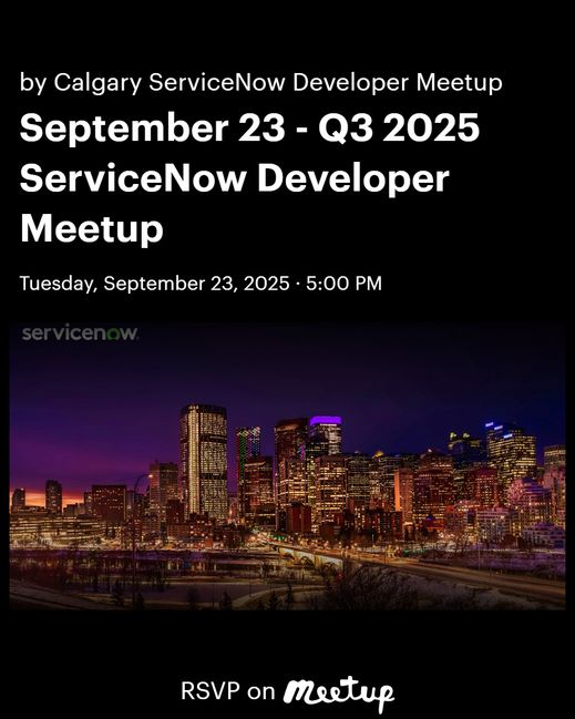 The Calgary Developer Meetup is back on September 23rd!
