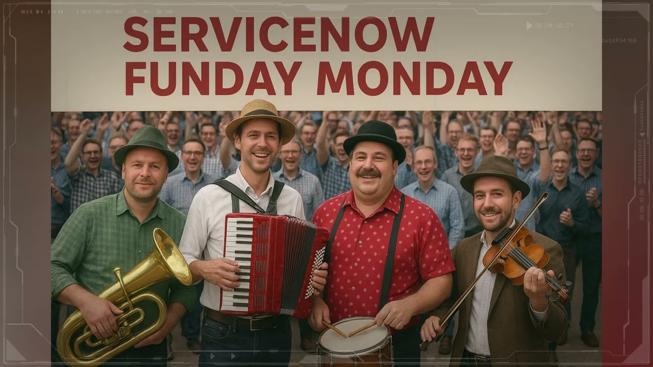 ServiceNow Funday Monday Episode 12 - Zurich is here